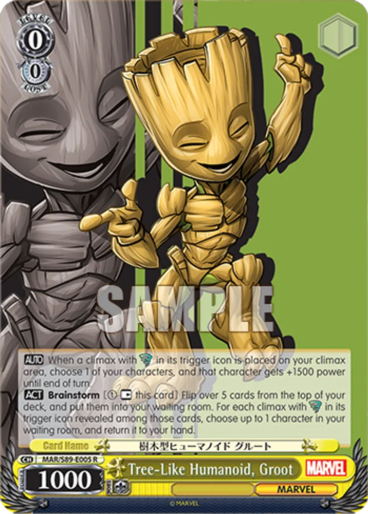 Tree-Like Humanoid, Groot