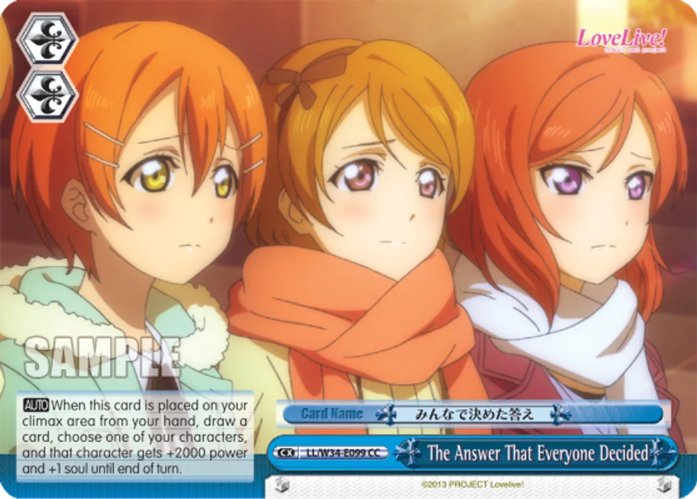 The Answer That Everyone Decided