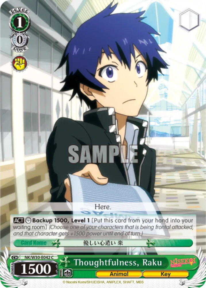 Thoughtfulness, Raku