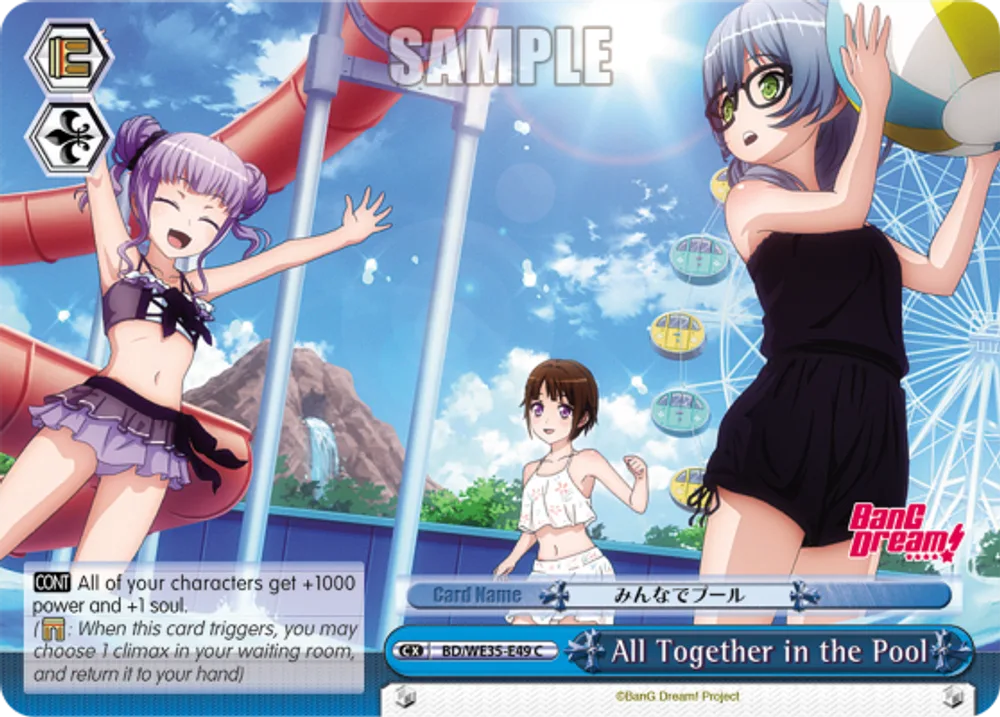 All Together in the Pool