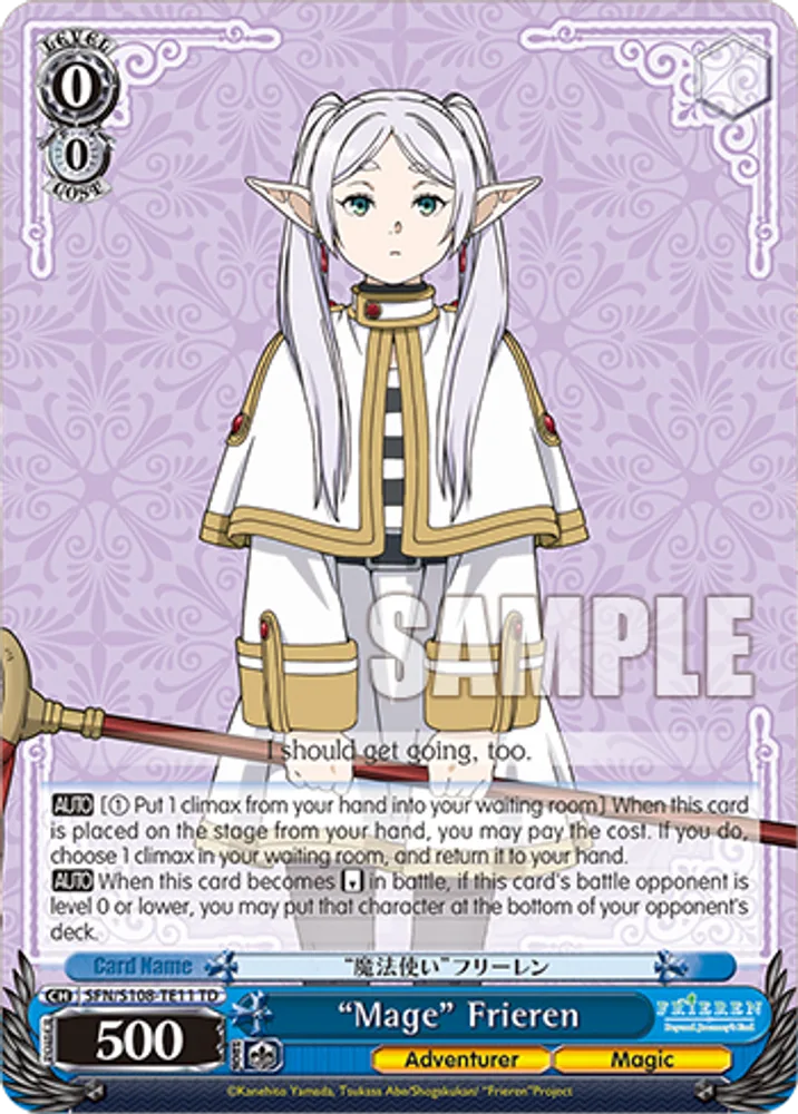 "Mage" Frieren