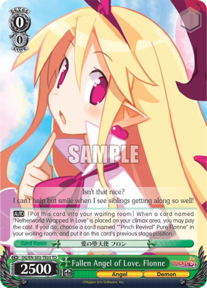 Fallen Angel of Love. Flonne