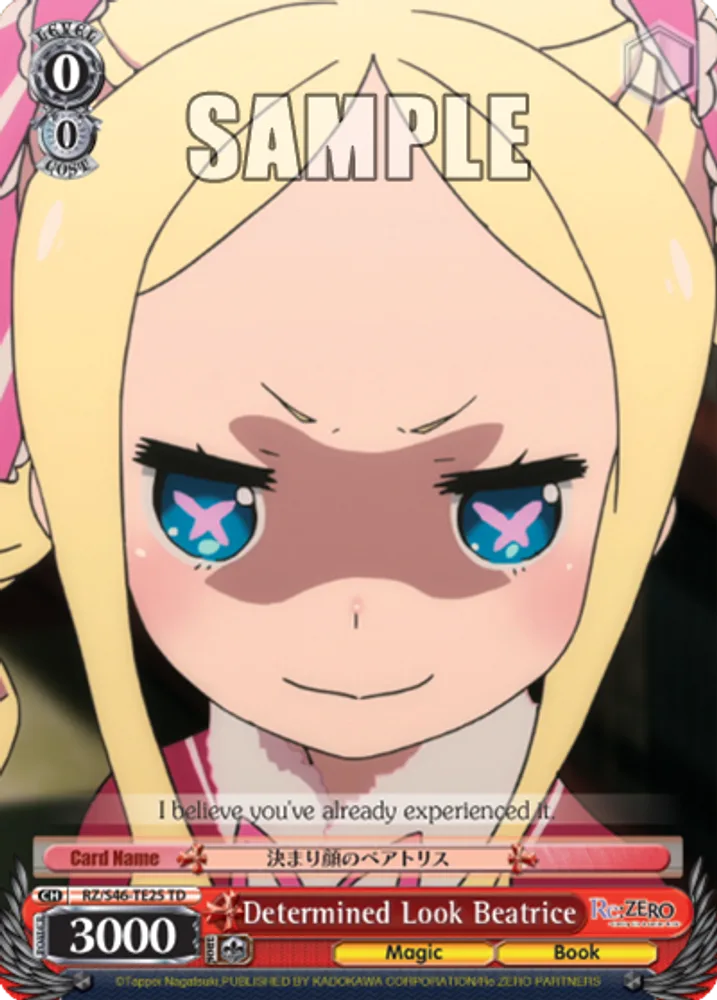 Determined Look Beatrice