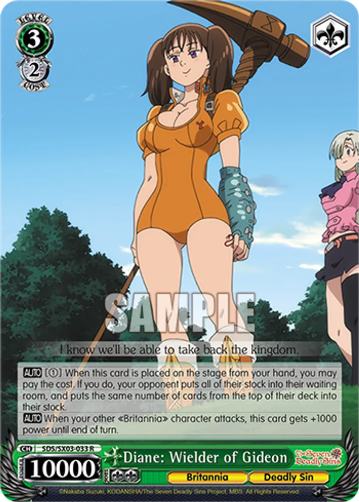 Diane: Wielder of Gideon