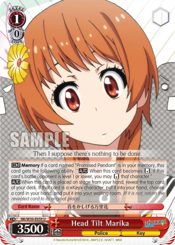 Head Tilt Marika