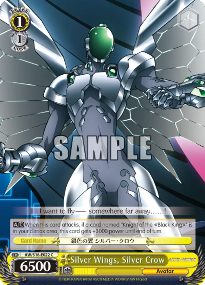 Silver Wings, Silver Crow