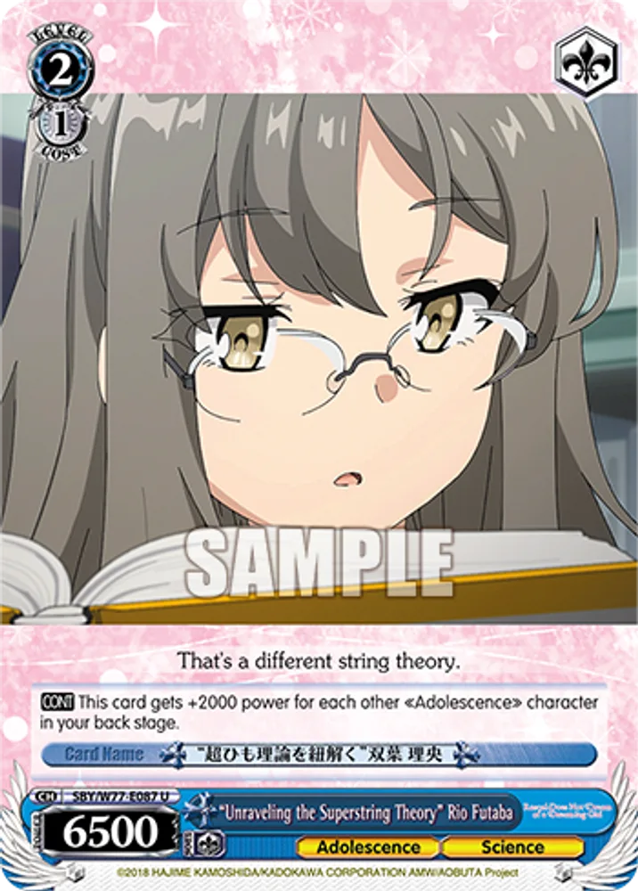 "Unraveling the Superstring Theory" Rio Futaba