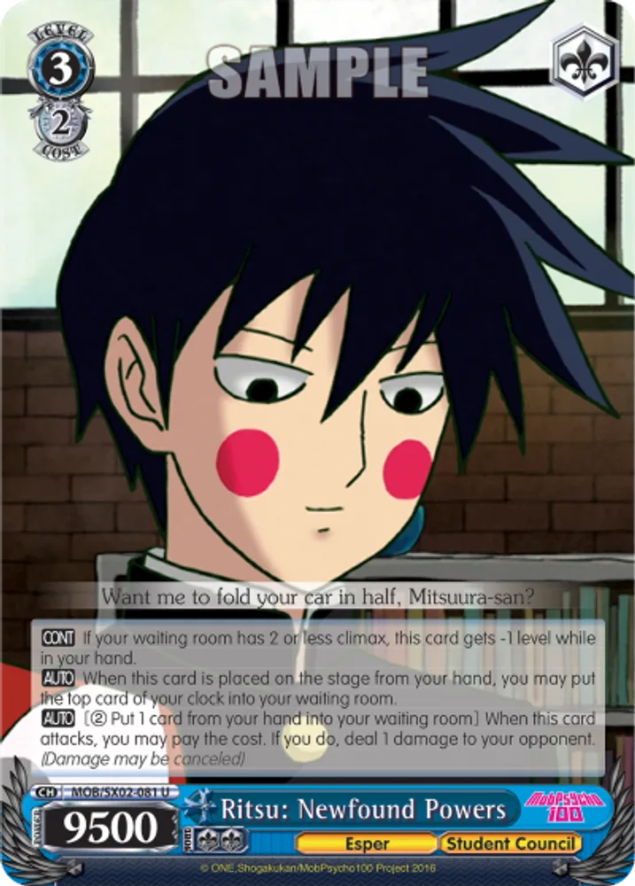 Ritsu: Newfound Powers