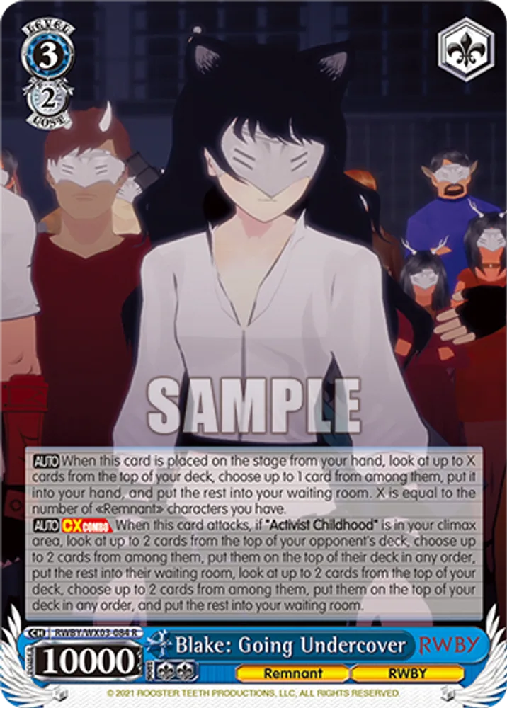 Blake: Going Undercover