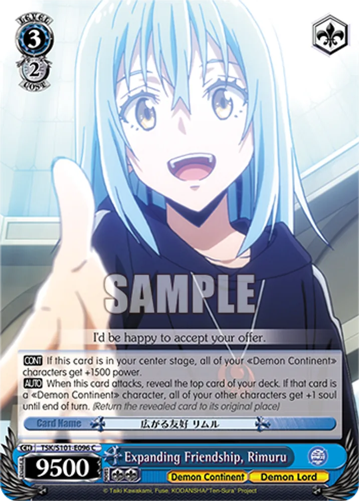 Expanding Friendship, Rimuru