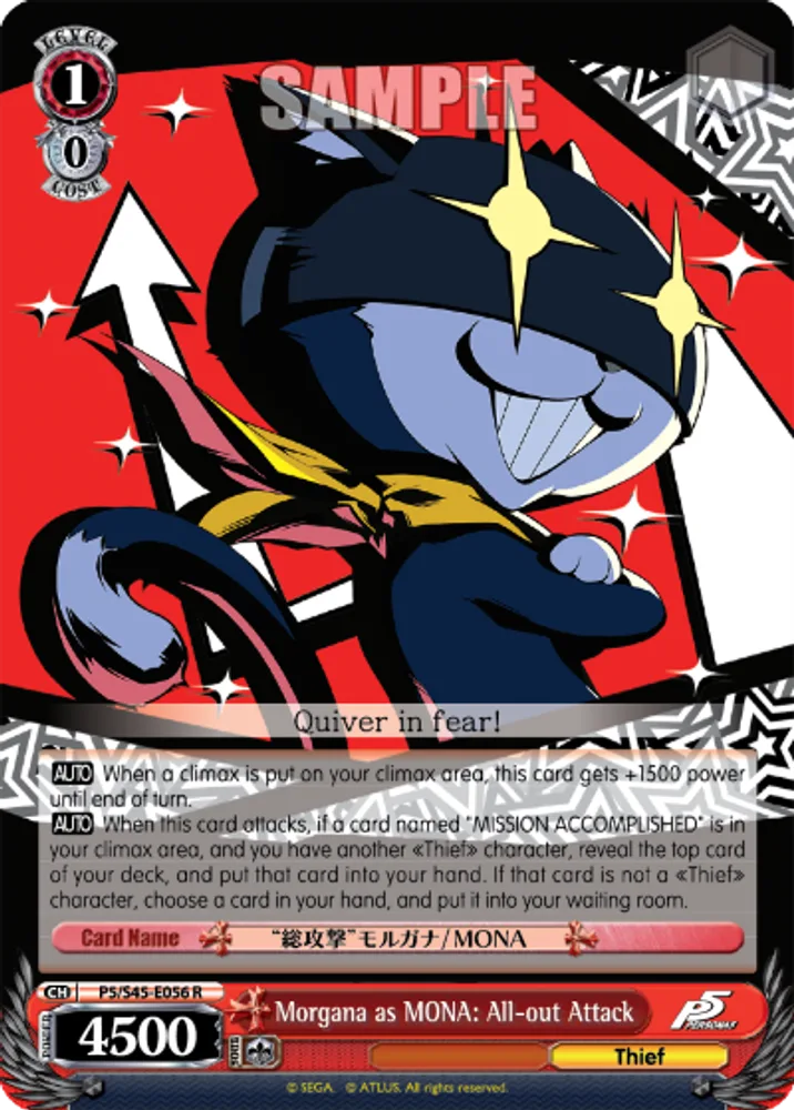 Morgana as MONA: All-out Attack