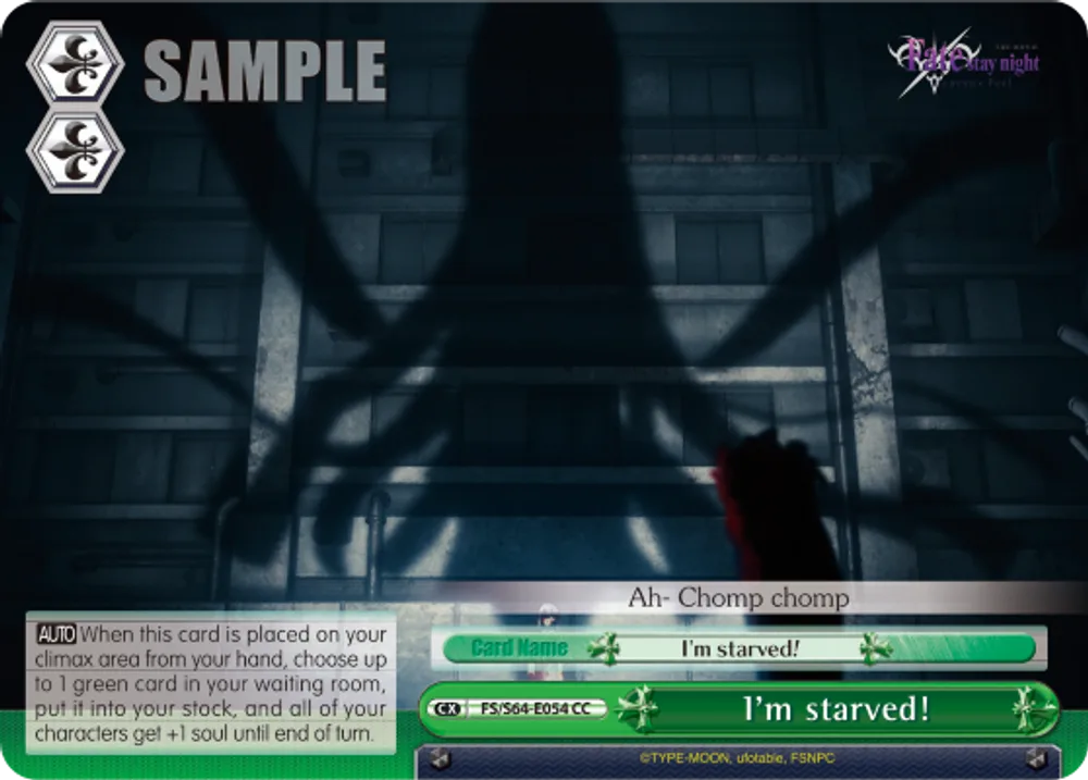 I'm starved!