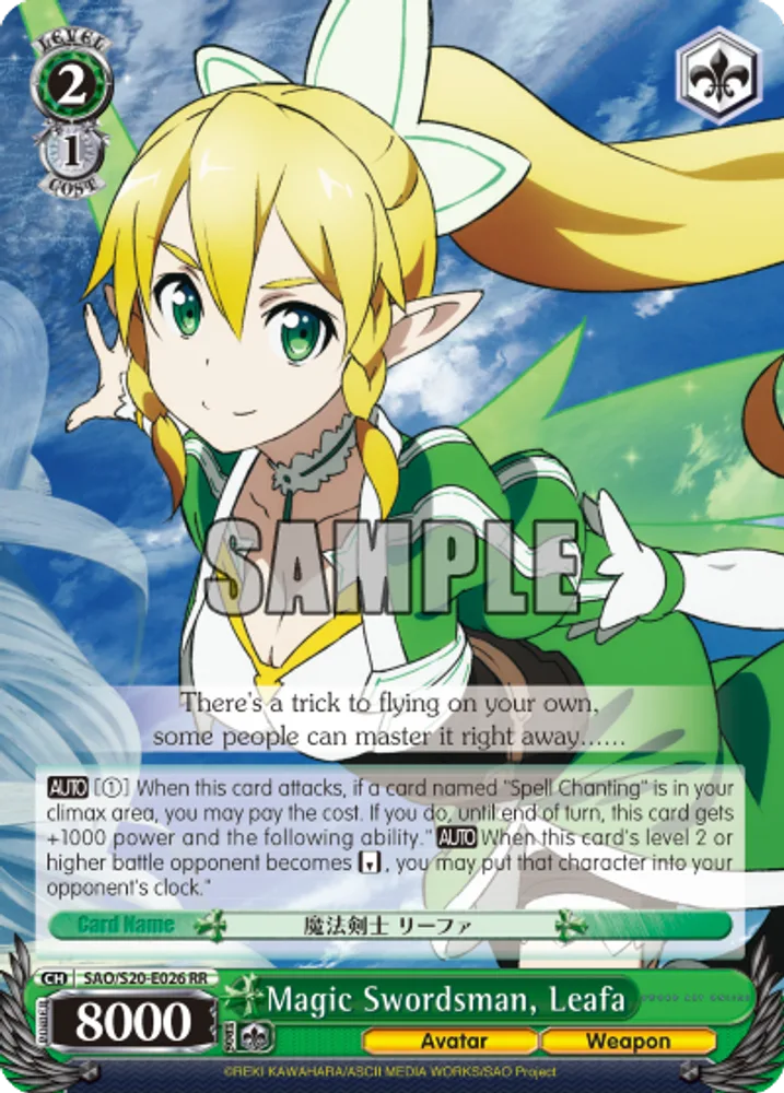 Magic Swordsman, Leafa