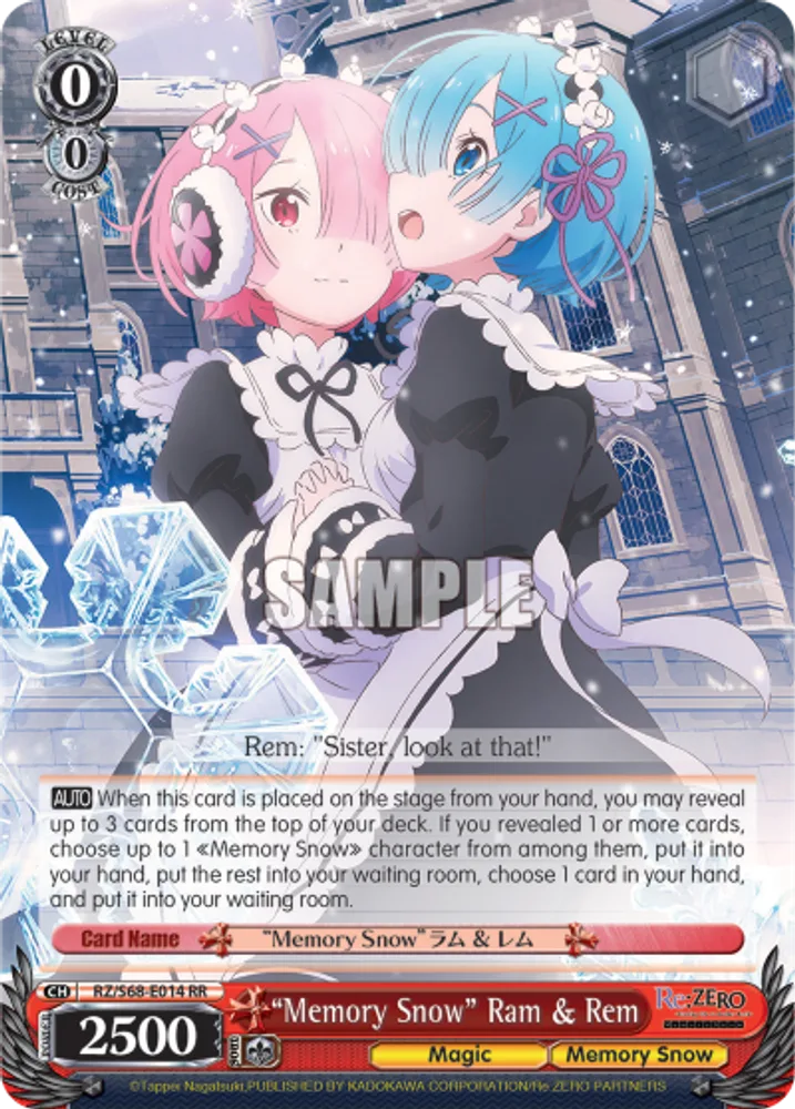 "Memory Snow" Ram & Rem
