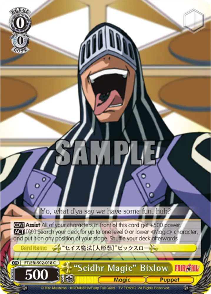 "Seidhr Magic" Bixlow