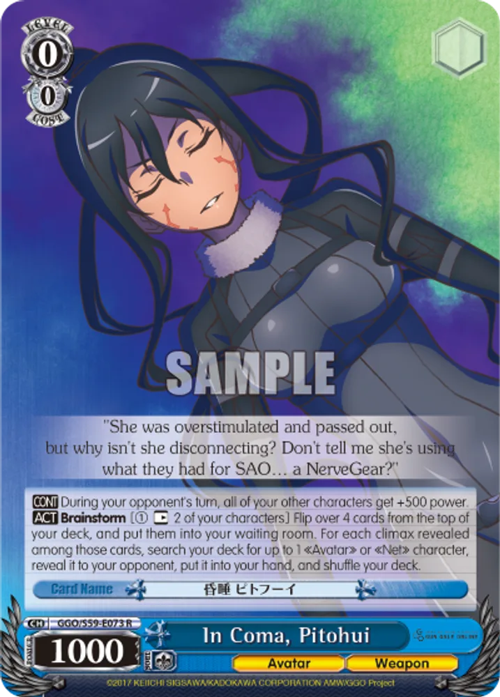 In Coma, Pitohui