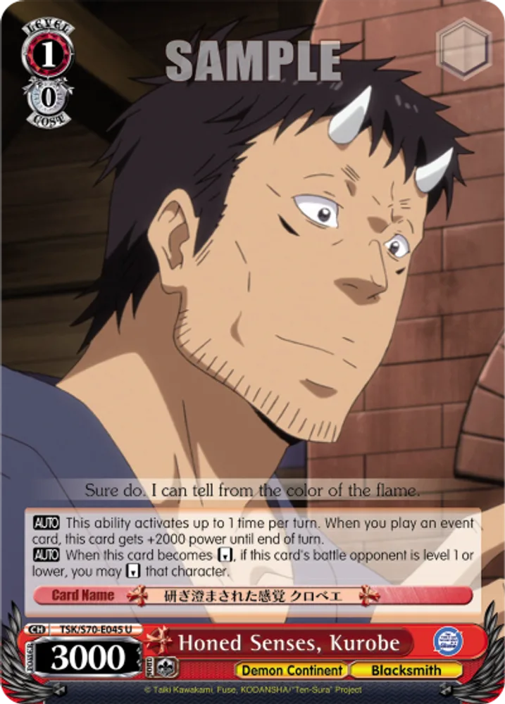 Honed Senses, Kurobe