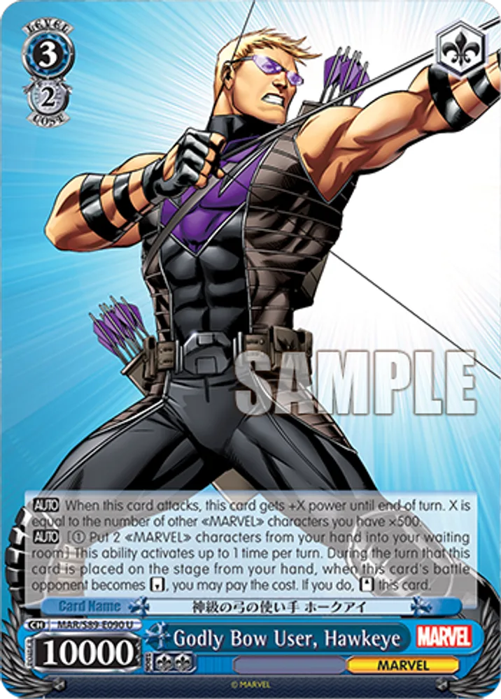 Godly Bow User, Hawkeye