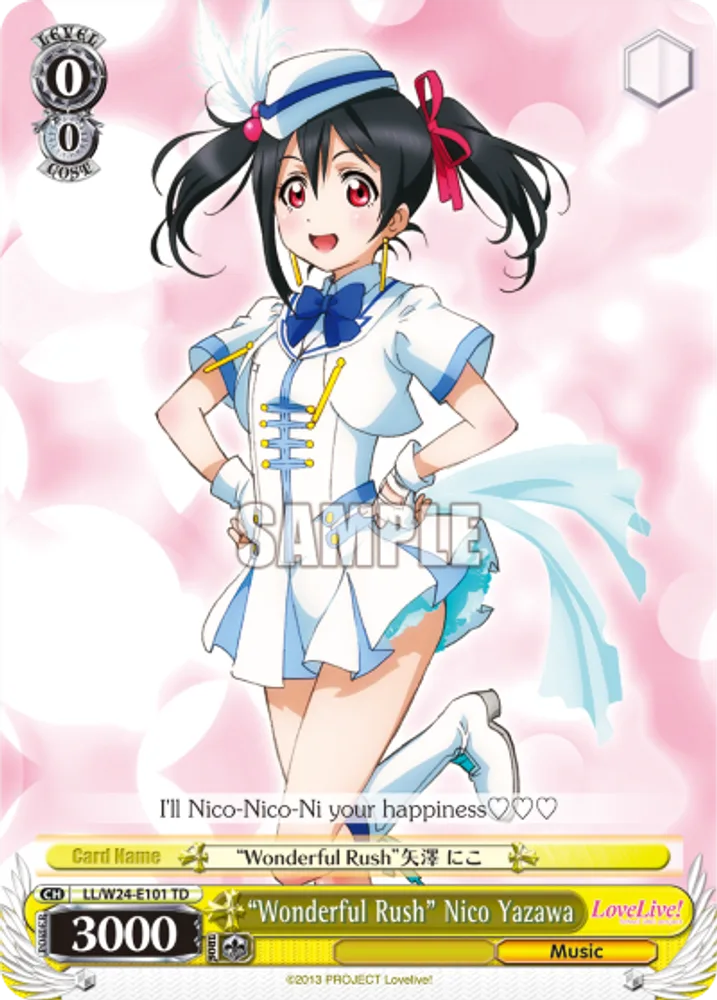 "Wonderful Rush" Nico Yazawa