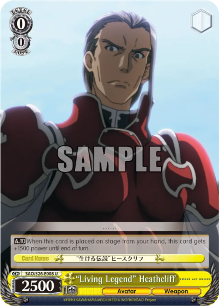 "Living Legend" Heathcliff