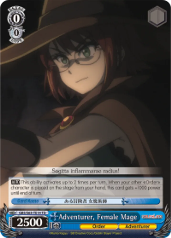 Adventurer, Female Mage