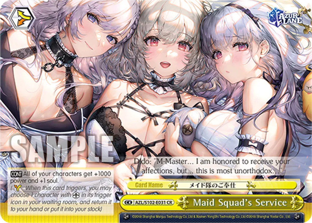 Maid Squad's Service