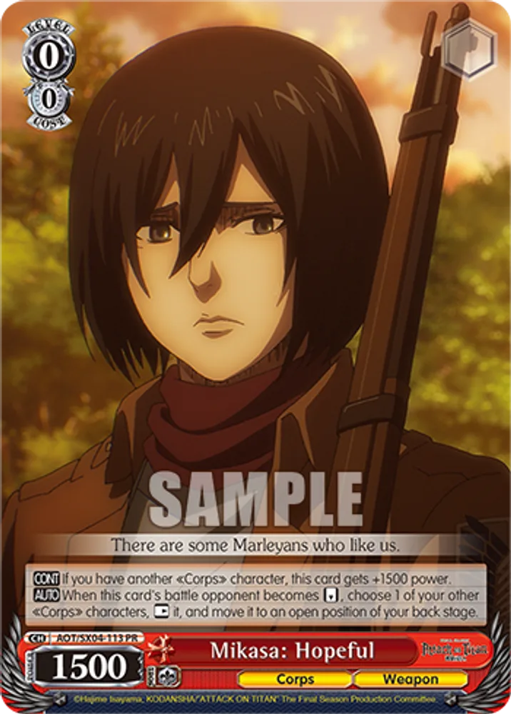 Mikasa: Hopeful