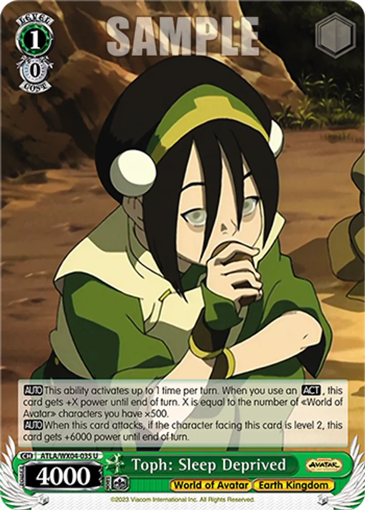 Toph: Sleep Deprived