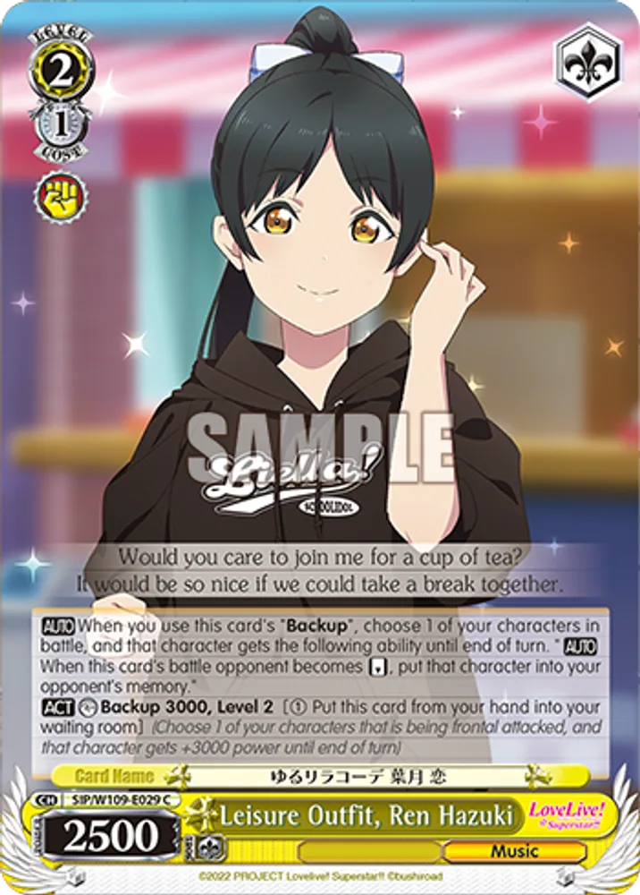 Leisure Outfit, Ren Hazuki