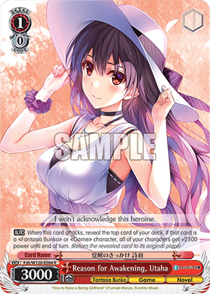 Reason for Awakening, Utaha