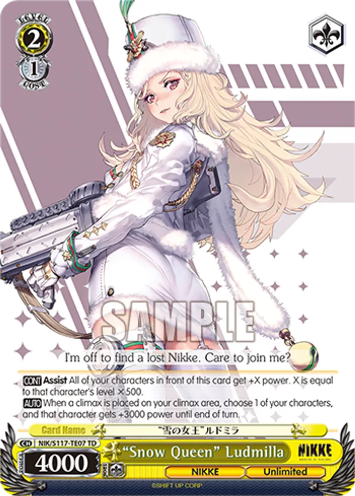 “Snow Queen” Ludmilla