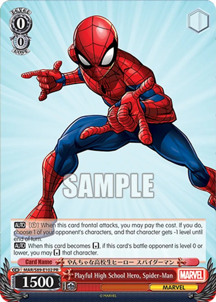 Playful High School Hero, Spider-Man