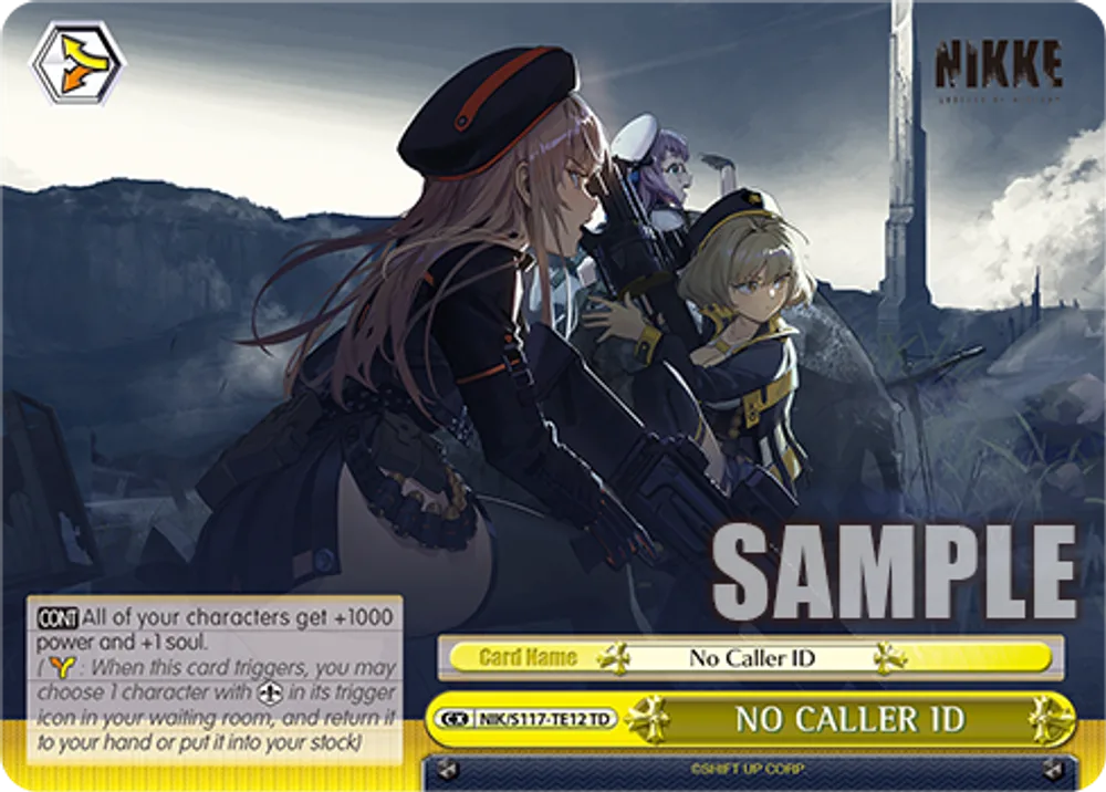 NO CALLER ID