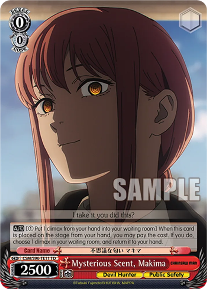 Mysterious Scent, Makima