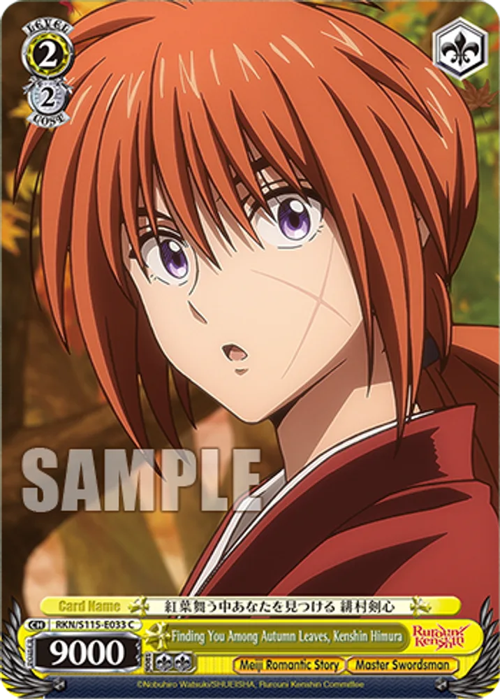 Finding You Among Autumn Leaves, Kenshin Himura