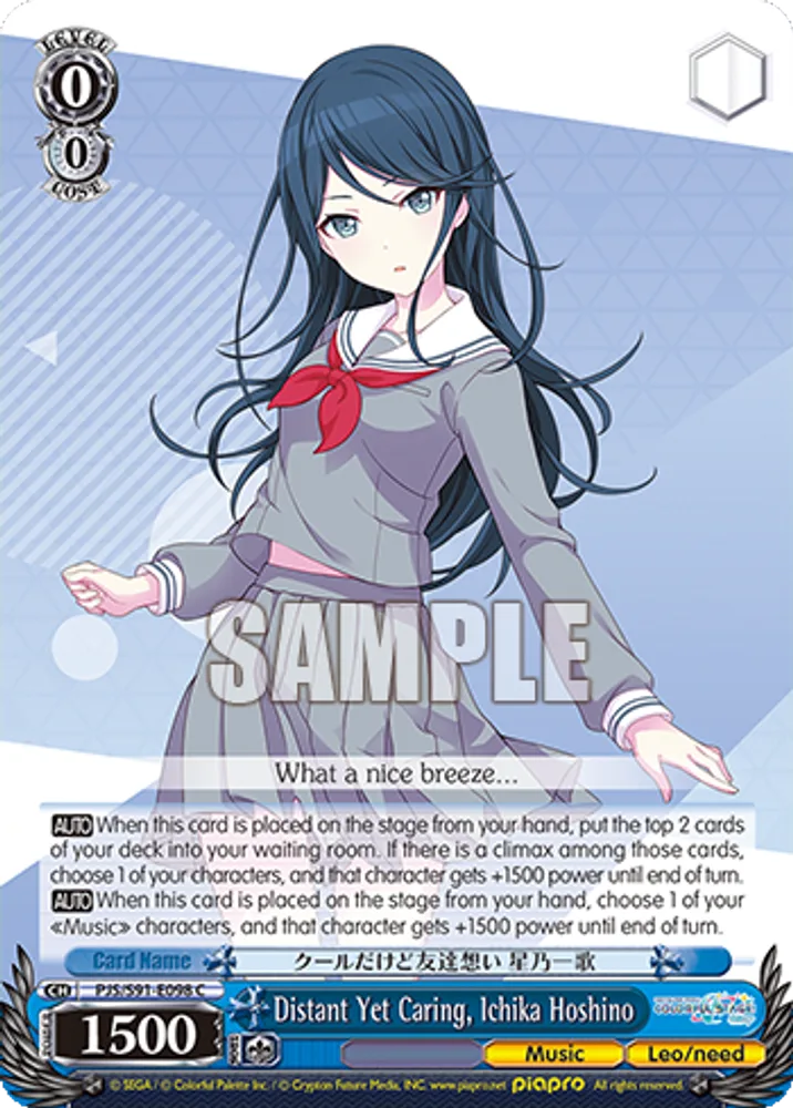 Distant Yet Caring, Ichika Hoshino