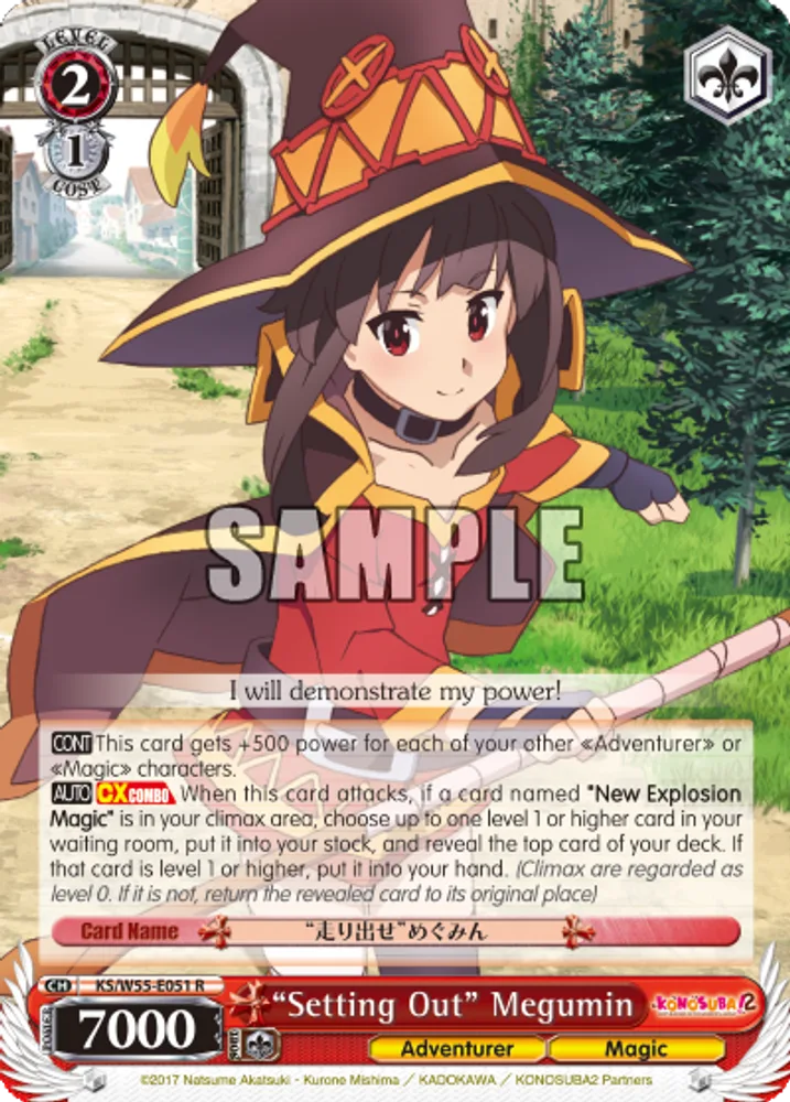 "Setting Out" Megumin