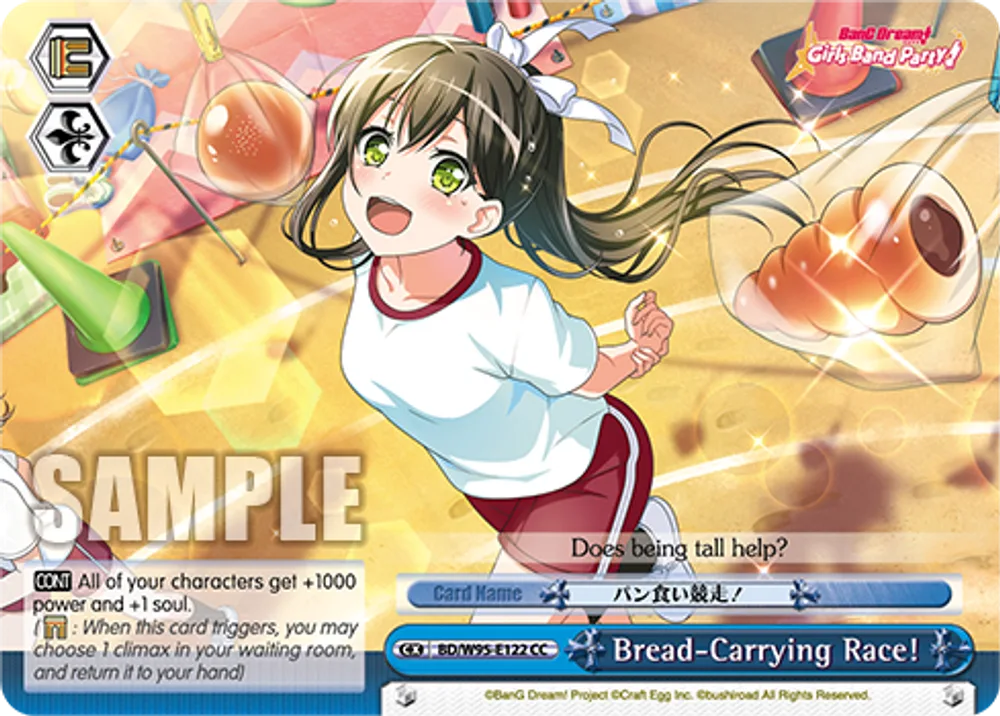 Bread-Carrying Race!