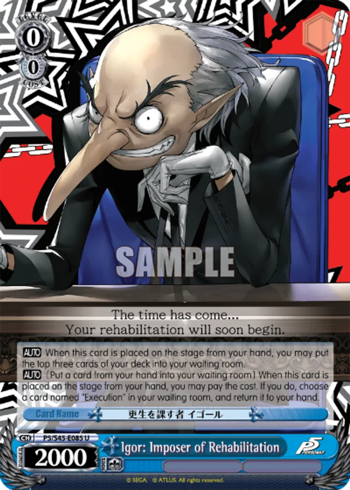 Igor: Imposer of Rehabilitation