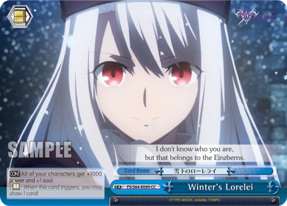 Winter's Lorelei