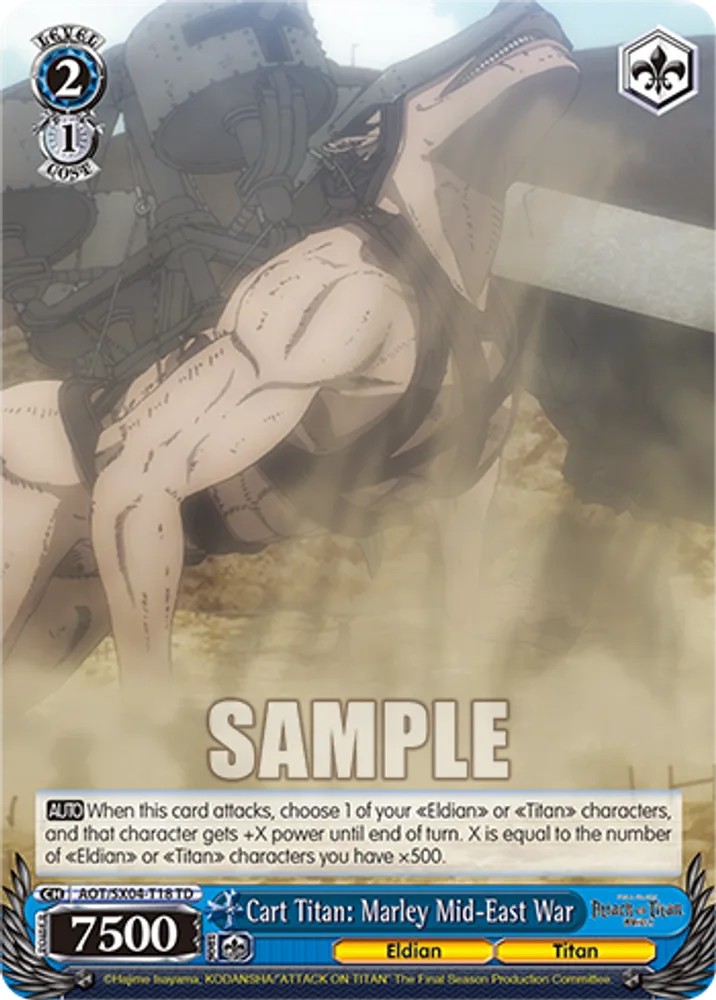 Cart Titan: Marley Mid-East War