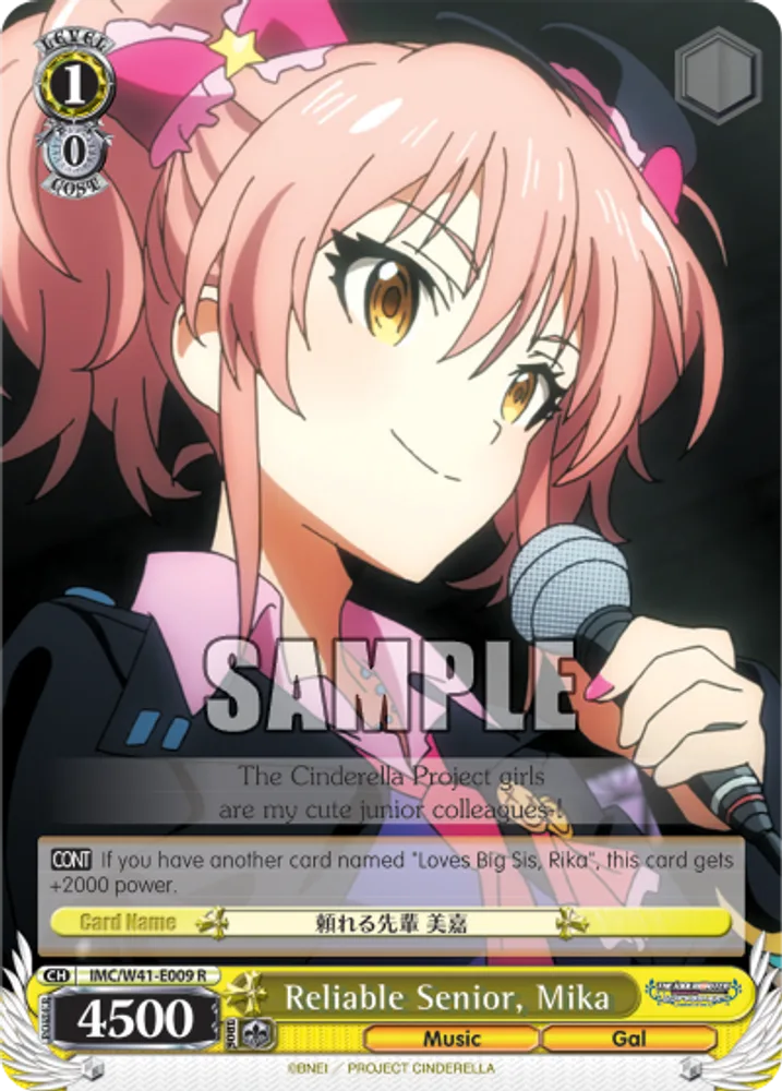 Reliable Senior, Mika