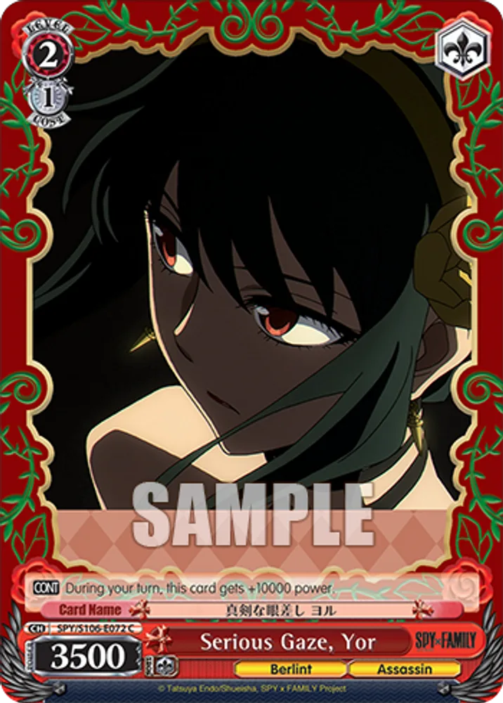 Serious Gaze, Yor