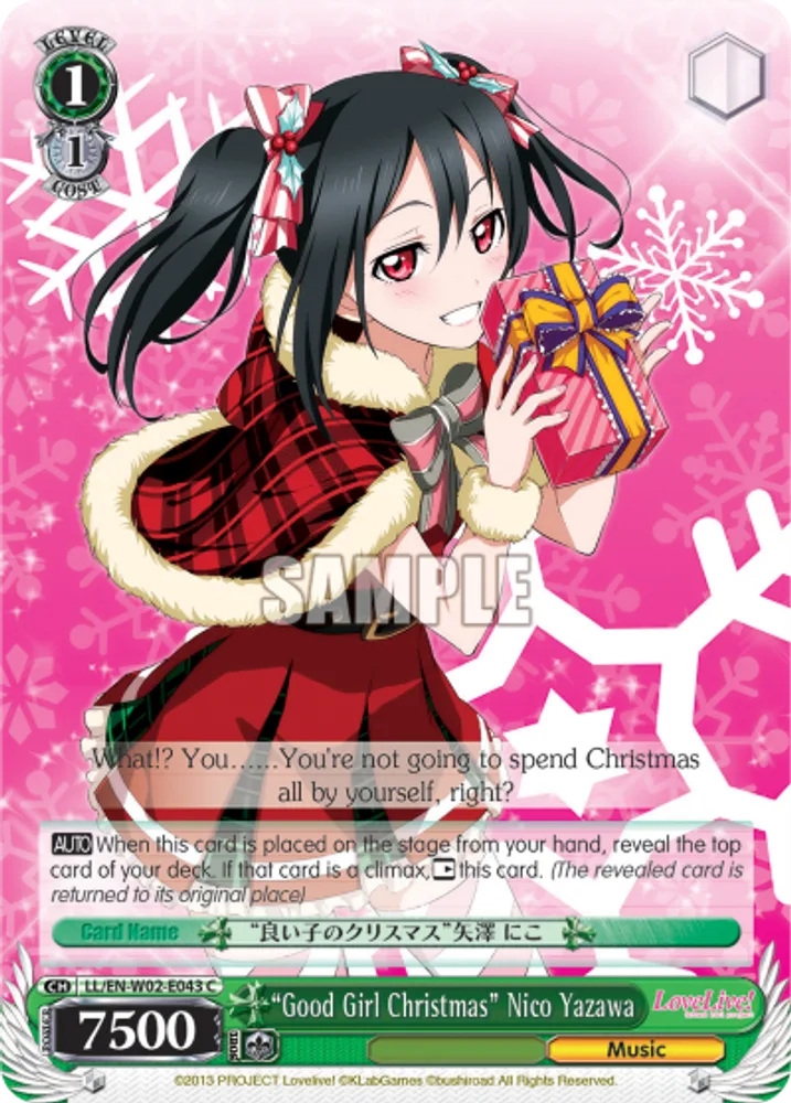 “Good Girl Christmas” Nico Yazawa