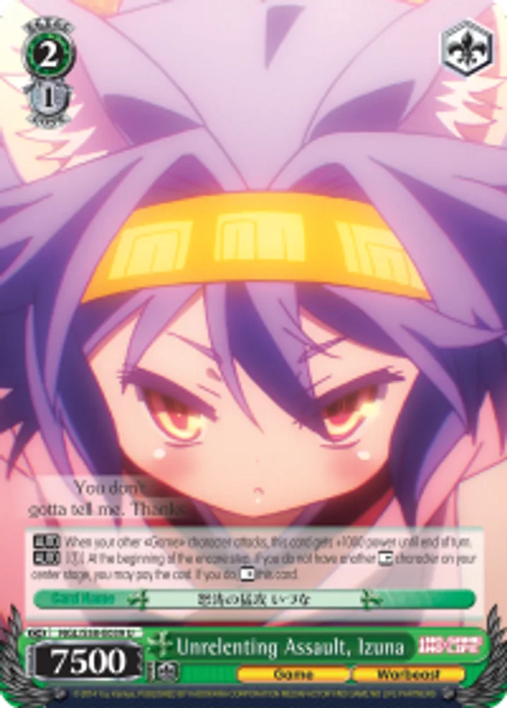Unrelenting Assault, Izuna