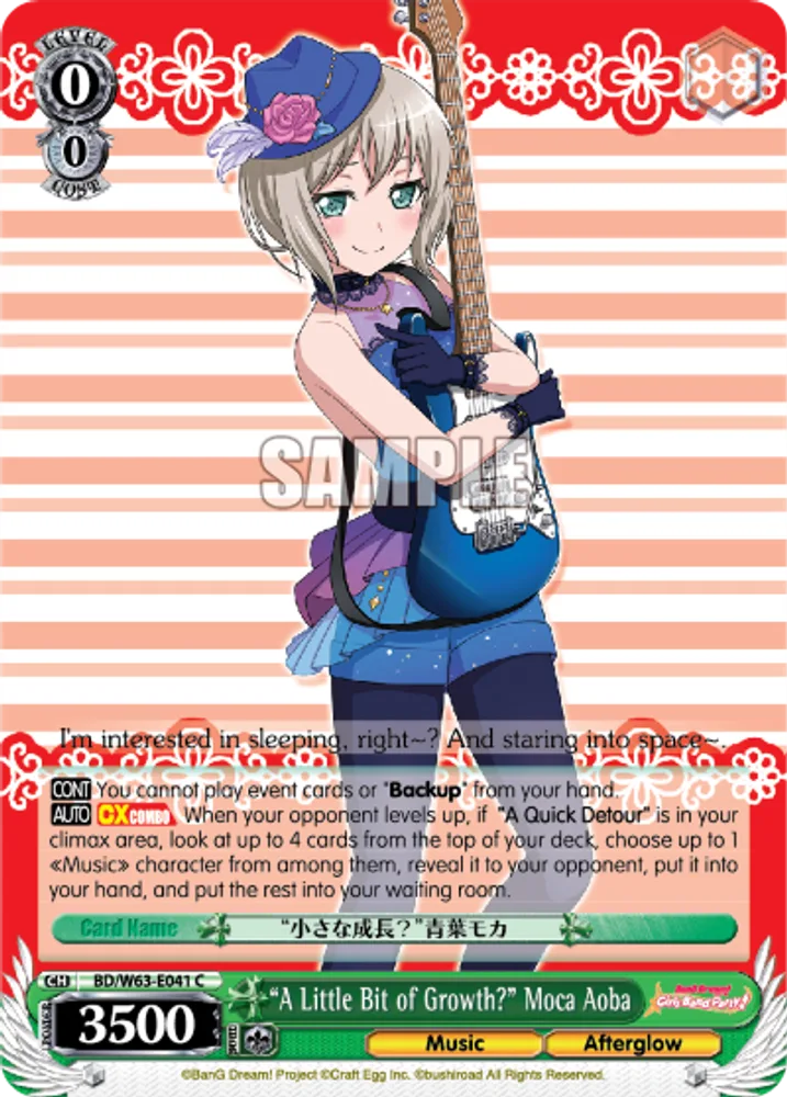 "A Little Bit of Growth?" Moca Aoba