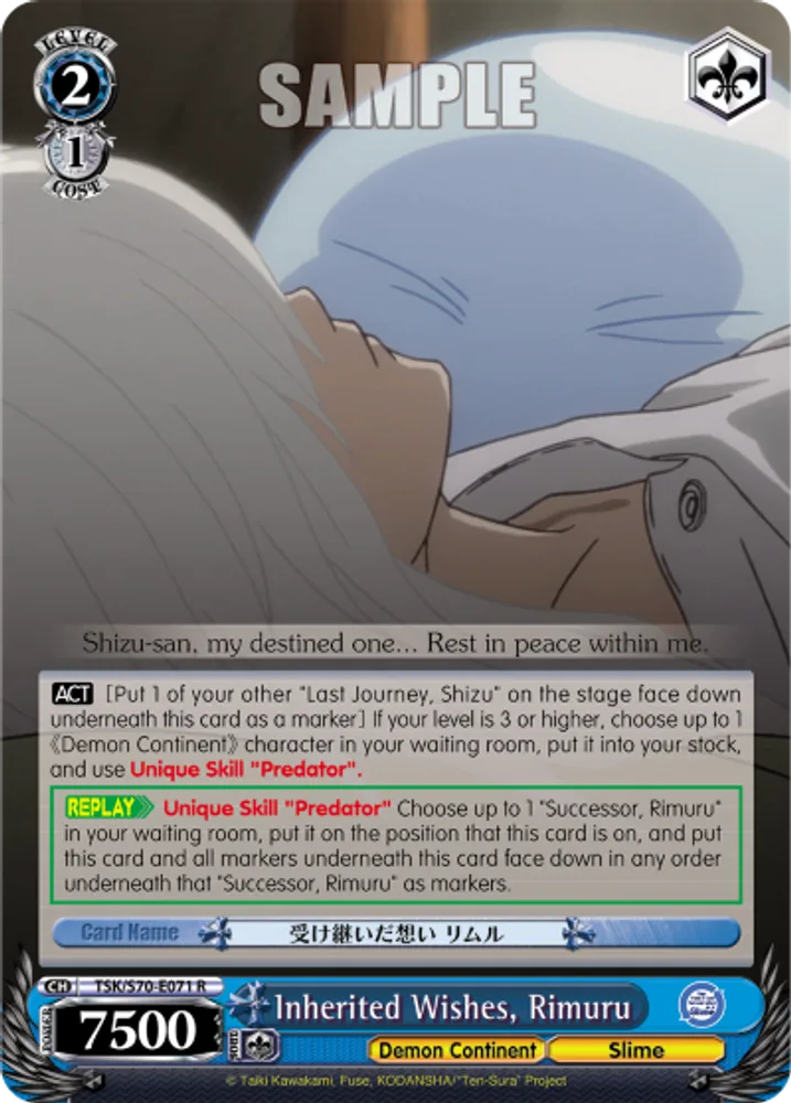 Inherited Wishes, Rimuru