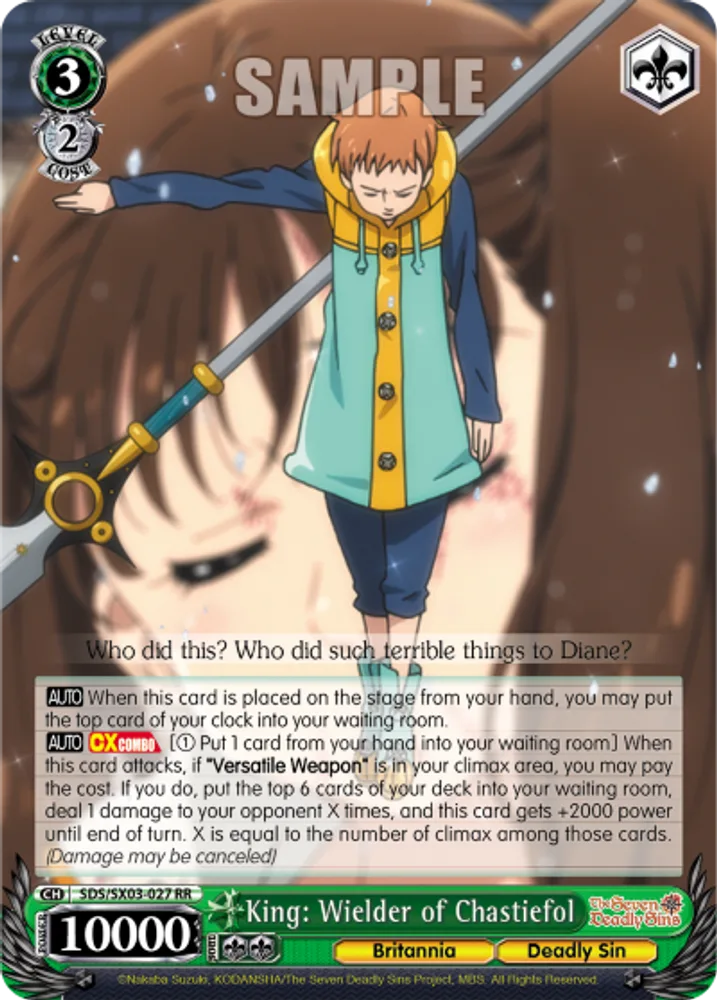 King: Wielder of Chastiefol
