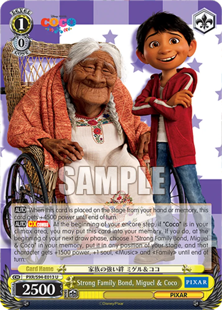 Strong Family Bond, Miguel & Coco