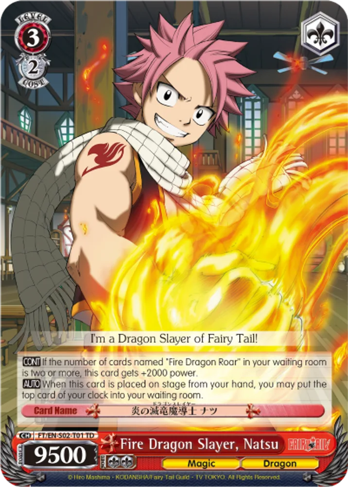 Fire Dragon Slayer, Natsu